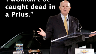 GM's CEO Wouldn't Be "Caught Dead" In A Toyota Prius